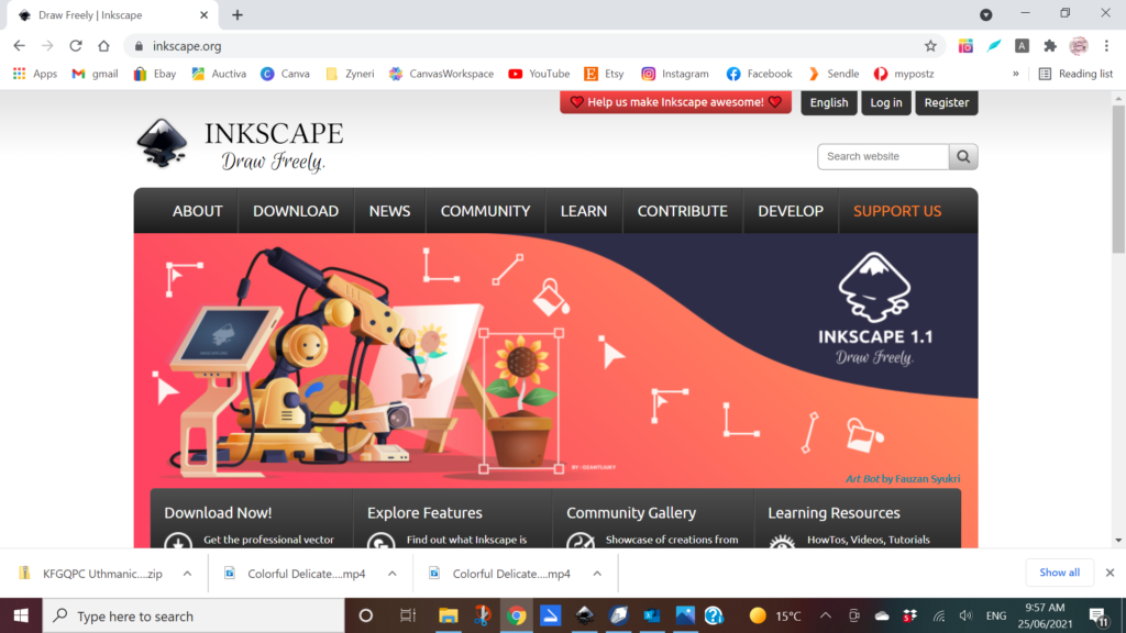 inkscape website